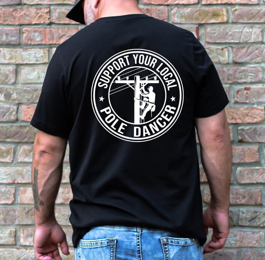 Lineman Shirt, Lineman Gifts, Lineman Hero, Lineman Wife, Lineman Tshirt,  Linema | eBay